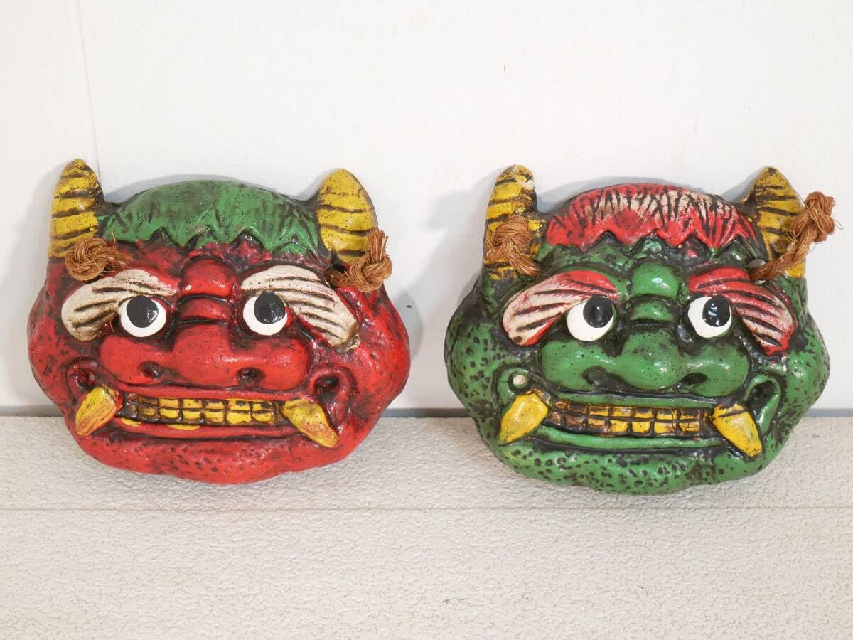 江戸時代【鬼神　鬼】焼き物　陶器 江戸時代【鬼神 鬼】焼き物 陶器