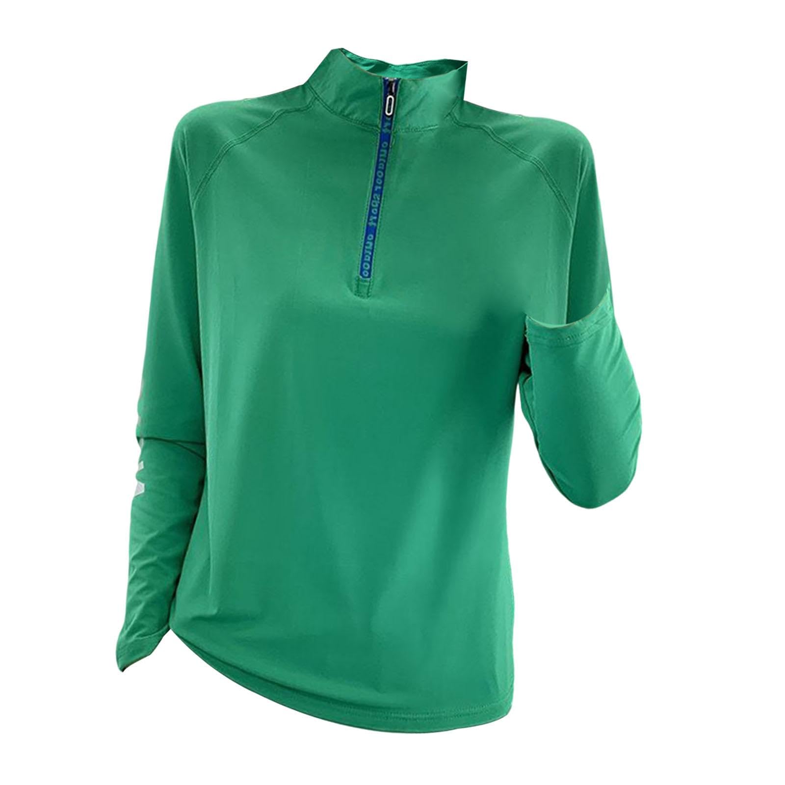 Quick Dry Rash Zip Pullover Long Sleeve Shirt for Gym Outdoor Sports Fitness | Clothing, Shoes & Accessories