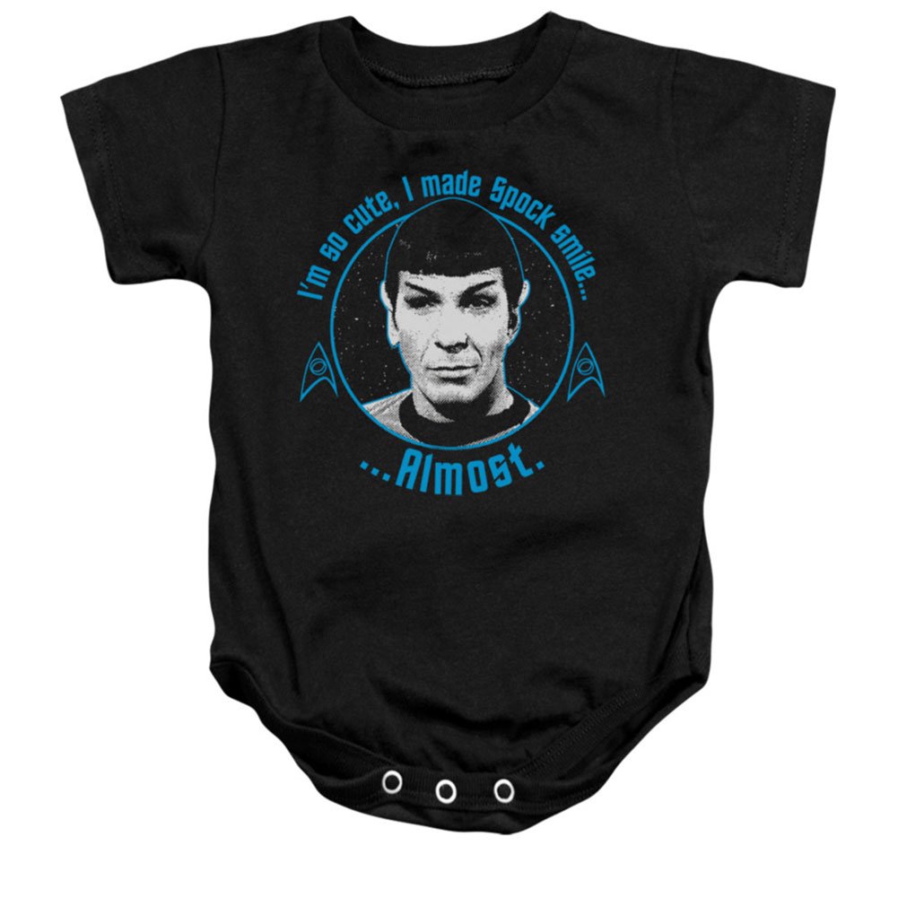 Infant: Star Trek- Almost Smile Onesie Infant Onesie Size 12-18 Mos