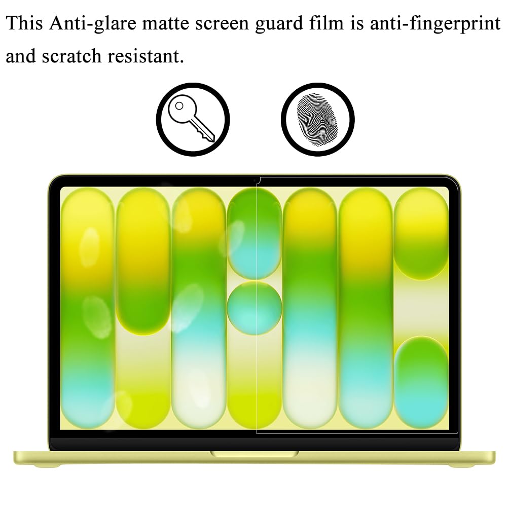 Films protecteurs d'écran mats anti-reflets MacBook Neo 13" A3404 Dureté 5H