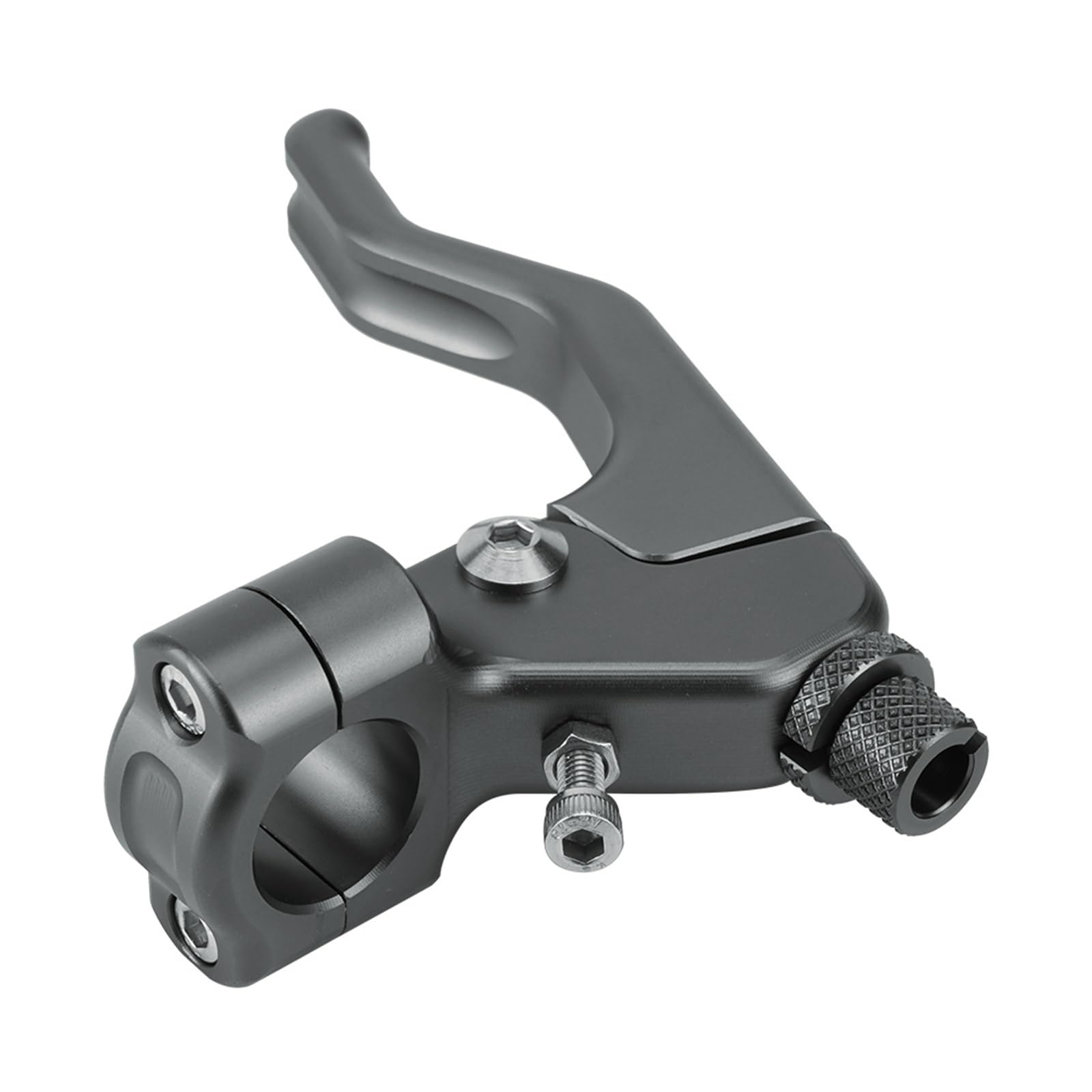 Jeviuwi Titanium Motorcycle Handlebar Brake Lever For Crf 250R For Crf450r For Xr650r Xr250 Xr400 Xr600 For Crf 250X 450X Cr125 Cr250 For Cb600rr Clutch Lever Perch Assembly Motorcycle Brake Clutch Lever(Titanium)