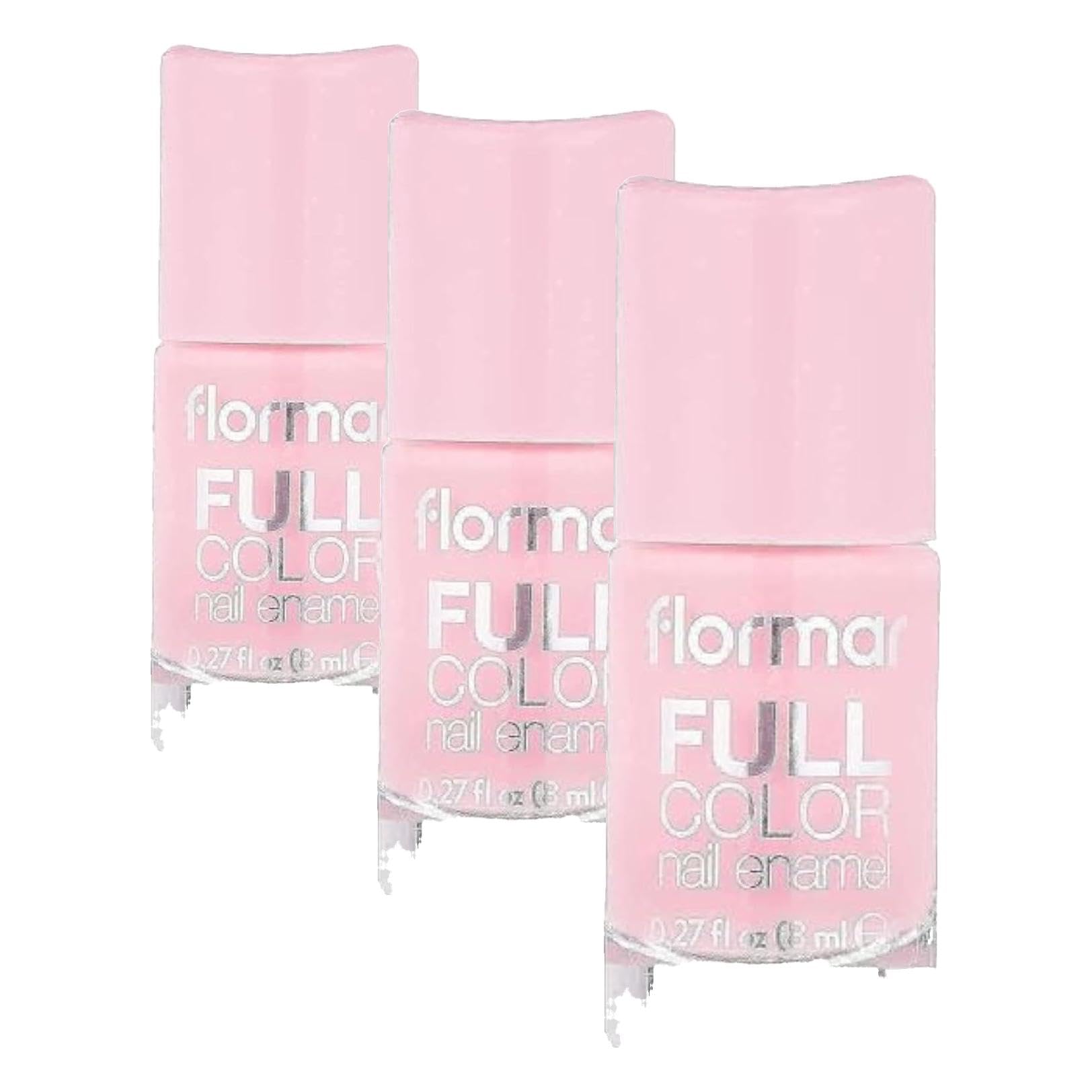 Flormar Yoğun Pigmentli Parlak Oje Full Color Nail Enamel Fc02 Love Dust (3 paketi)