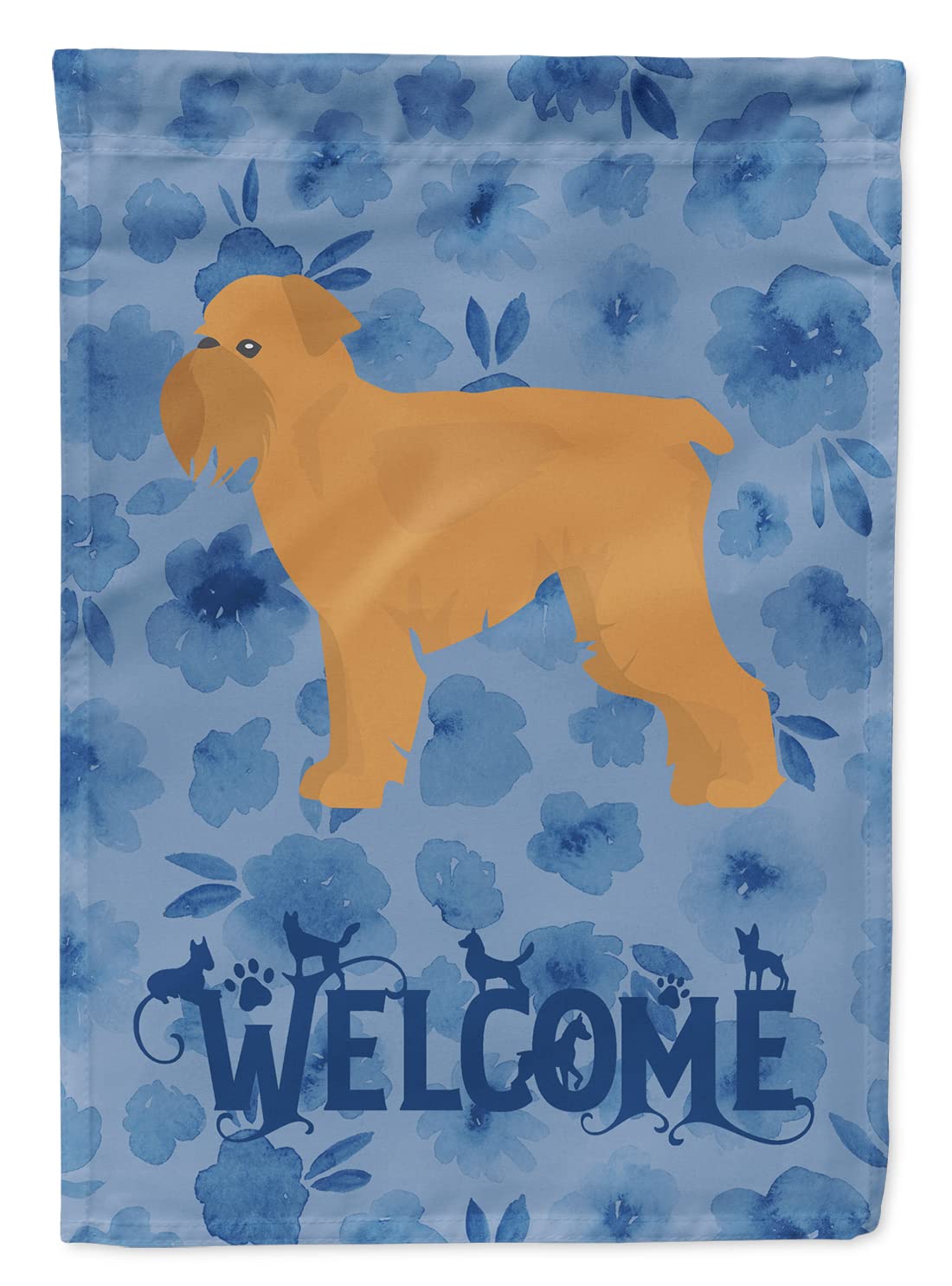 Drapeau Brussels Griffon Caroline's Treasures CK5973CHF grand format multicolore en toile