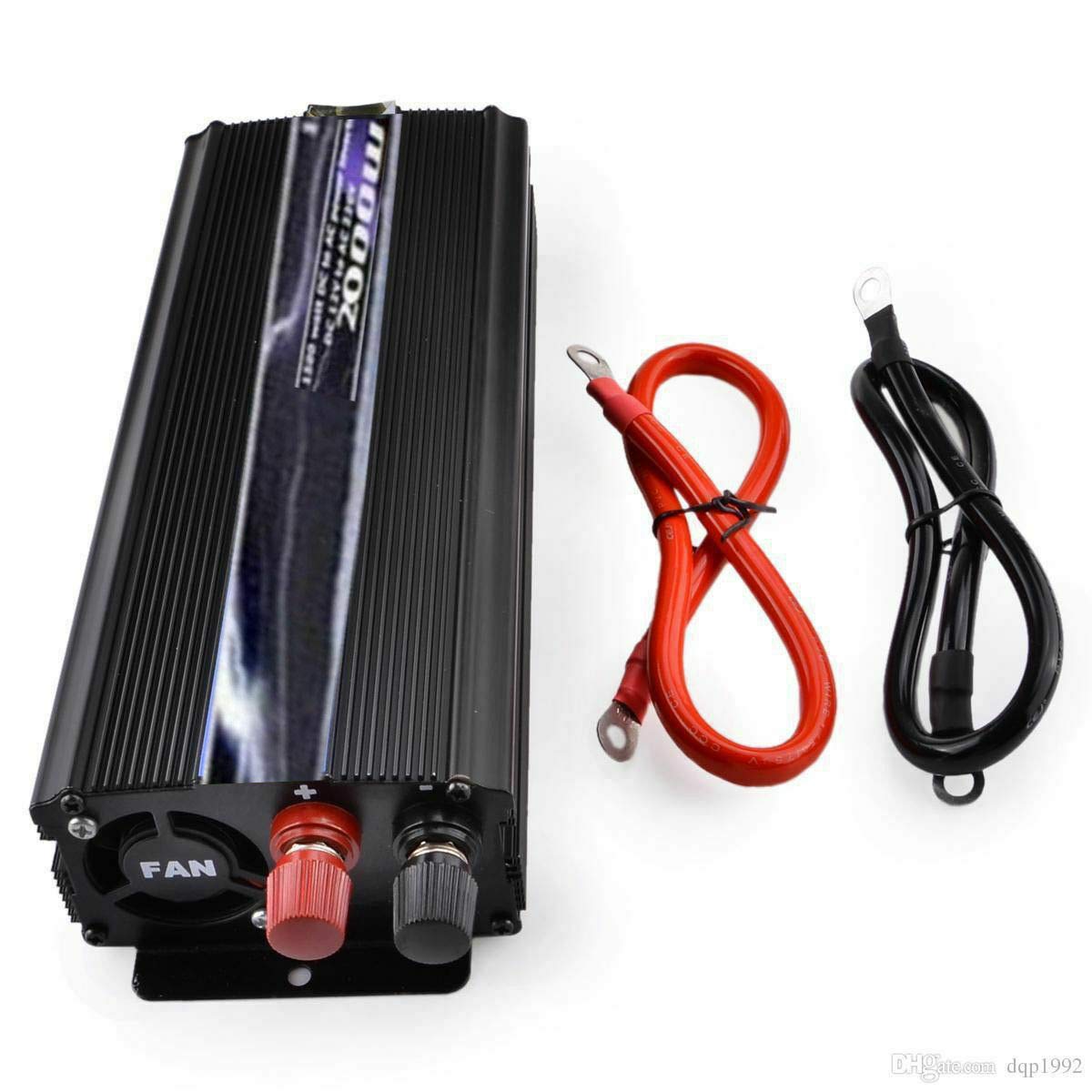 Kit Fotovoltaico 1 KW Pwm Inverter 2000W Pannello Solare 50W BATTERIA 38AMP