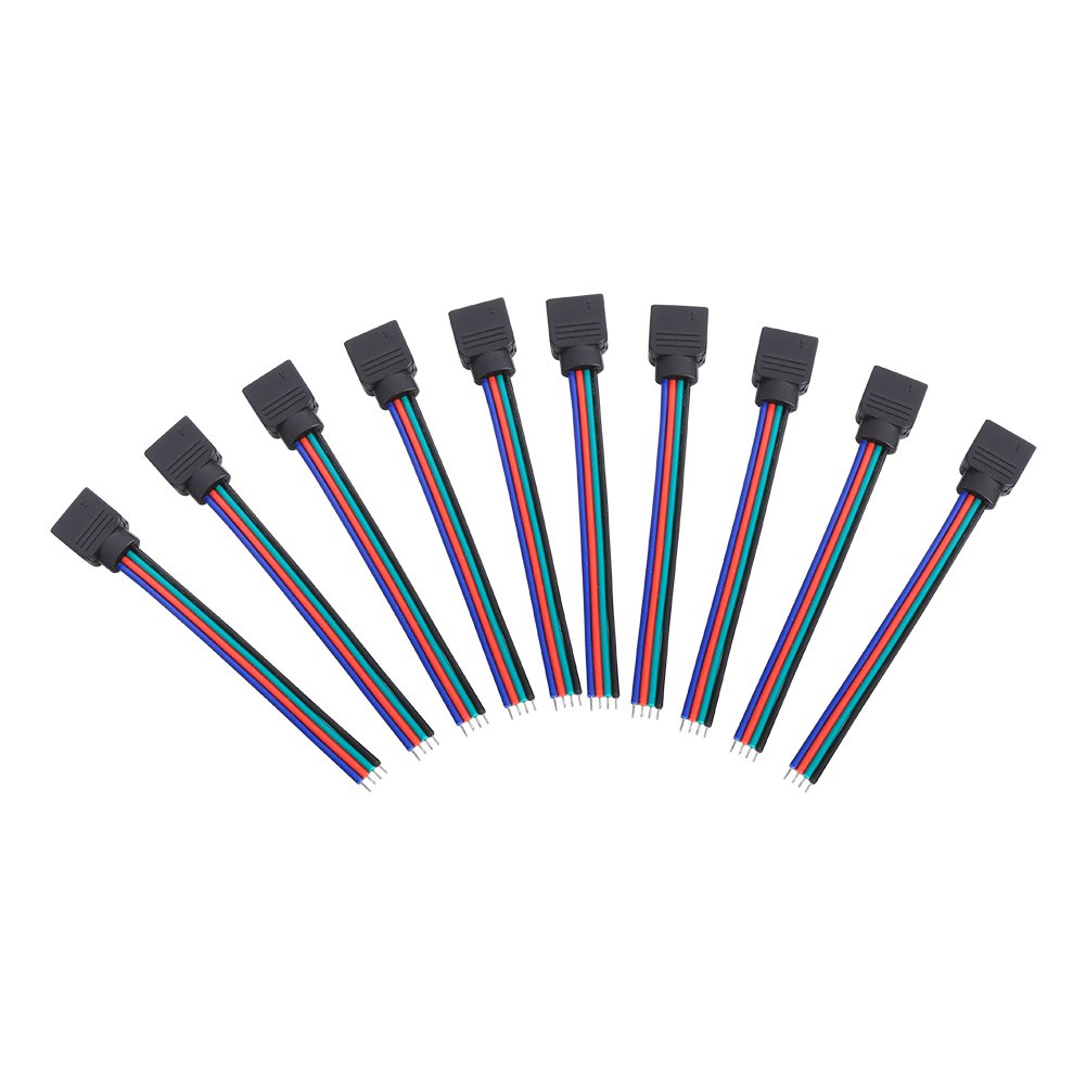 LED RGB STRIPE Zubehör Verbinder Brücken Adapter Steckverbinder Kabel LED RGB STRIPE Zubehör Verbinder Brücken Adapter Steckverbinder Kabel