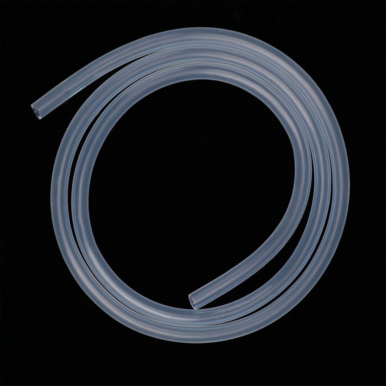Transparenter flexibler Silikon-Gummischlauch, Labor-Schlauchpumpe, durchscheinender Silikonschlauch, mehrere Größen, 1 m (8 x 12 mm)