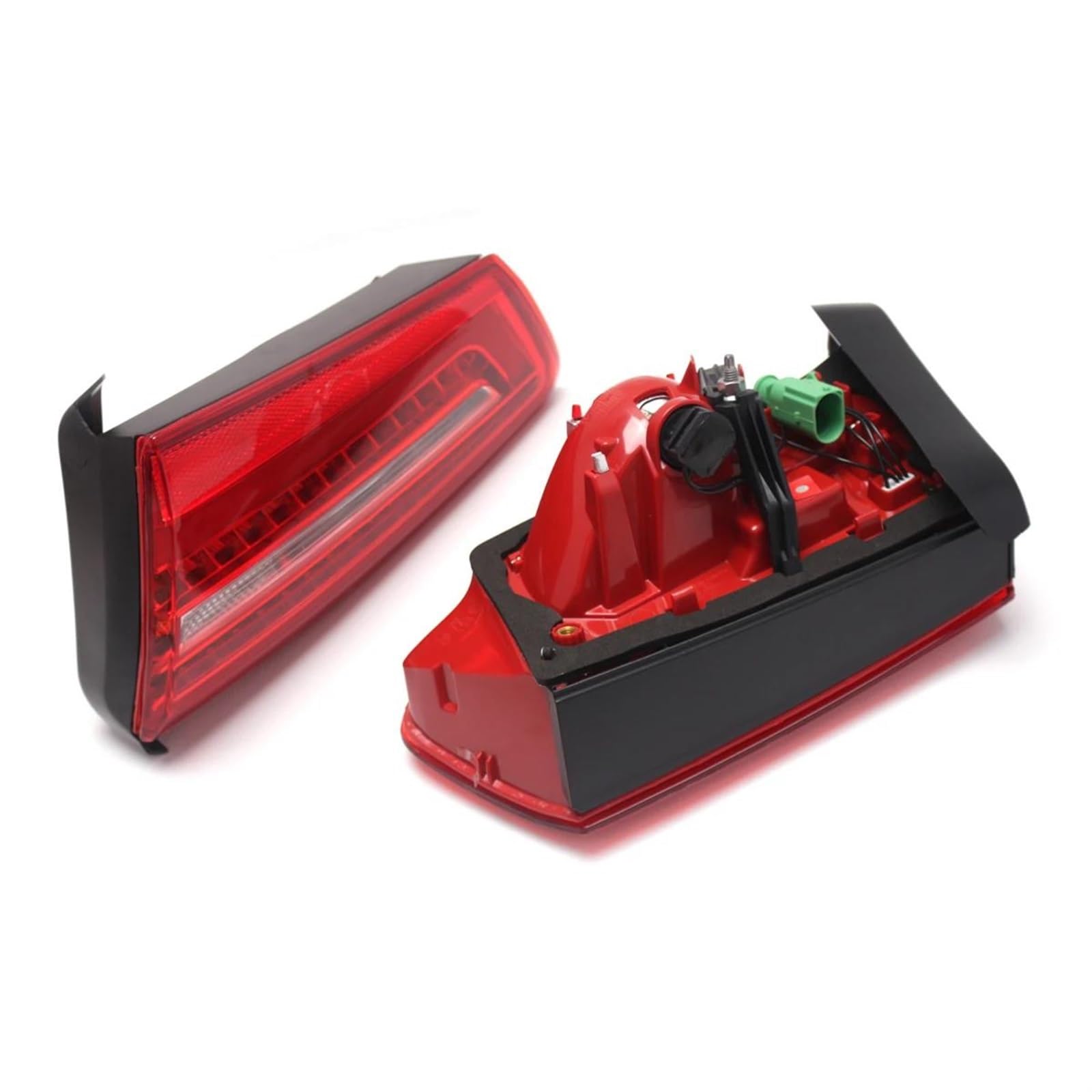 Después Luces Traseras Luz trasera LED interior exterior para A6 C7 2010-2016 señal giro advertencia conjunto luz freno y parada accesorios coche(Inner R)