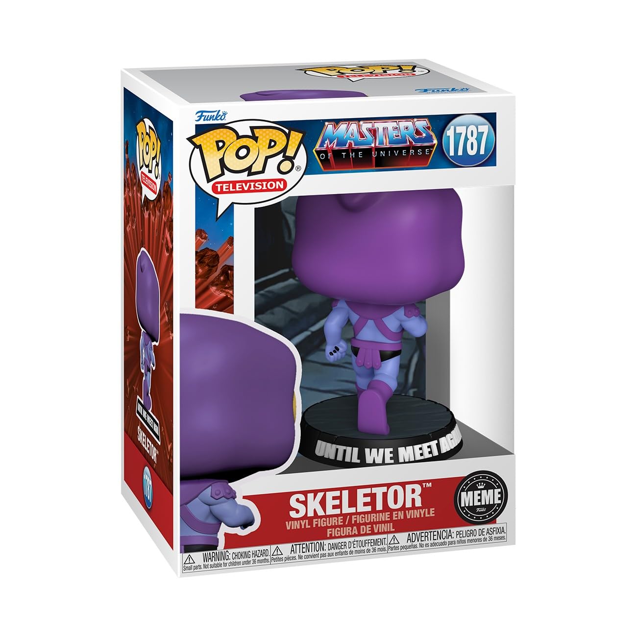 Funko Vinyl SODA: Masters Of The Universe - Skeletor - Figura Collezionabile 9,5 Cm - 1/6 Variante Chase Rara