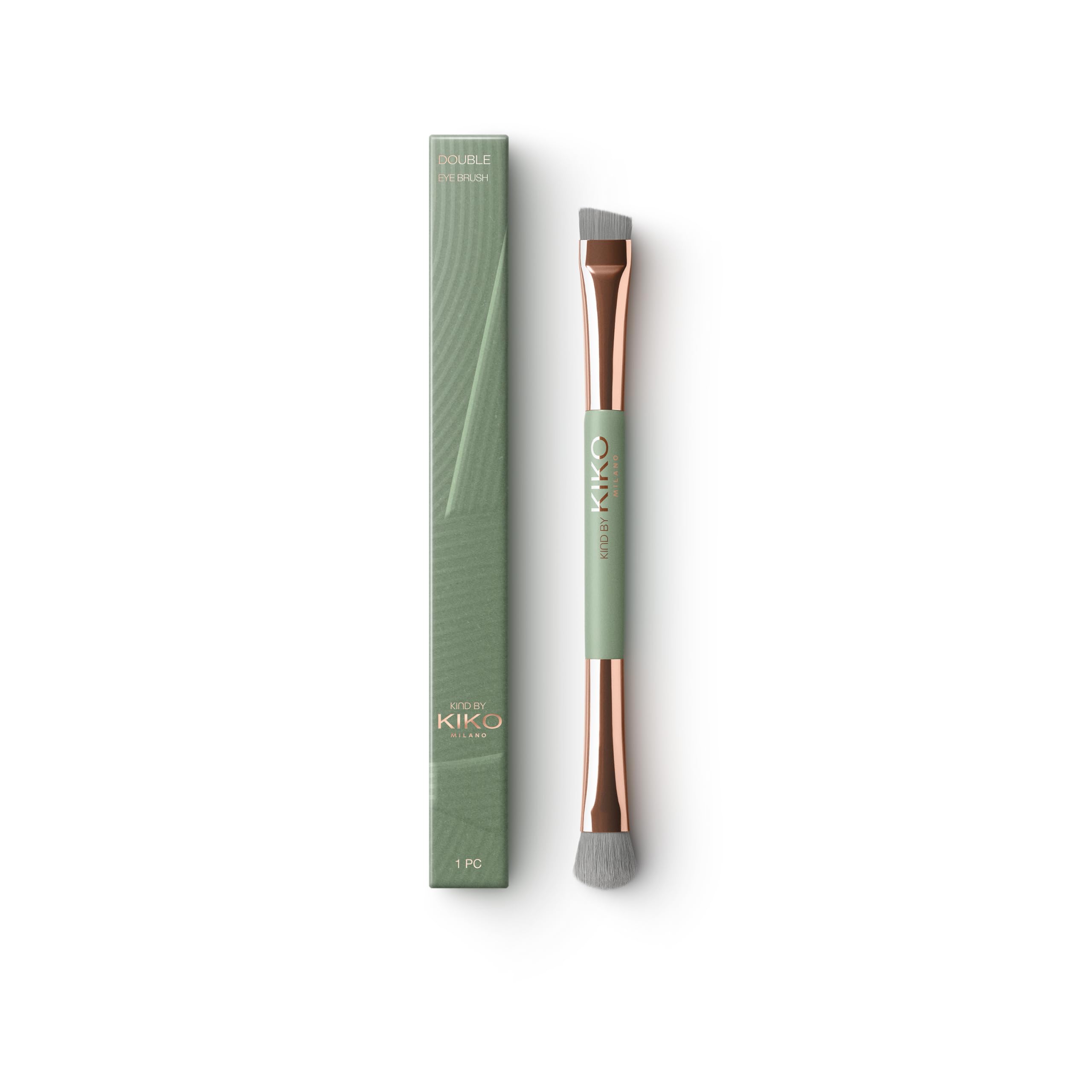 KIKO Milano Kind by KIKO Double Eye Brush 01, Double-Ended Eye Brush