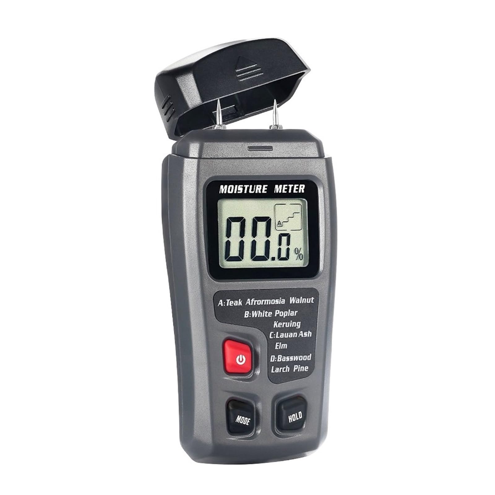 Mnmioio Emt01 Digital Moisture Tester, Color Screen Non-Contact Wood Moisture Meter Environmental Humidity Temperature Detection Detector(Emt01)