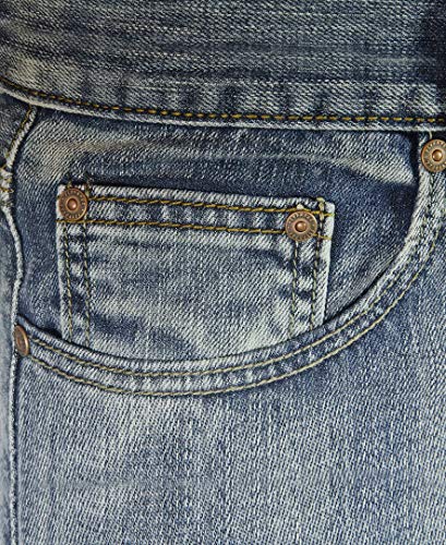 Image of Flypaper Men's Fashion Bootcut Blue Jeans Regular Fit Mens Work Pants