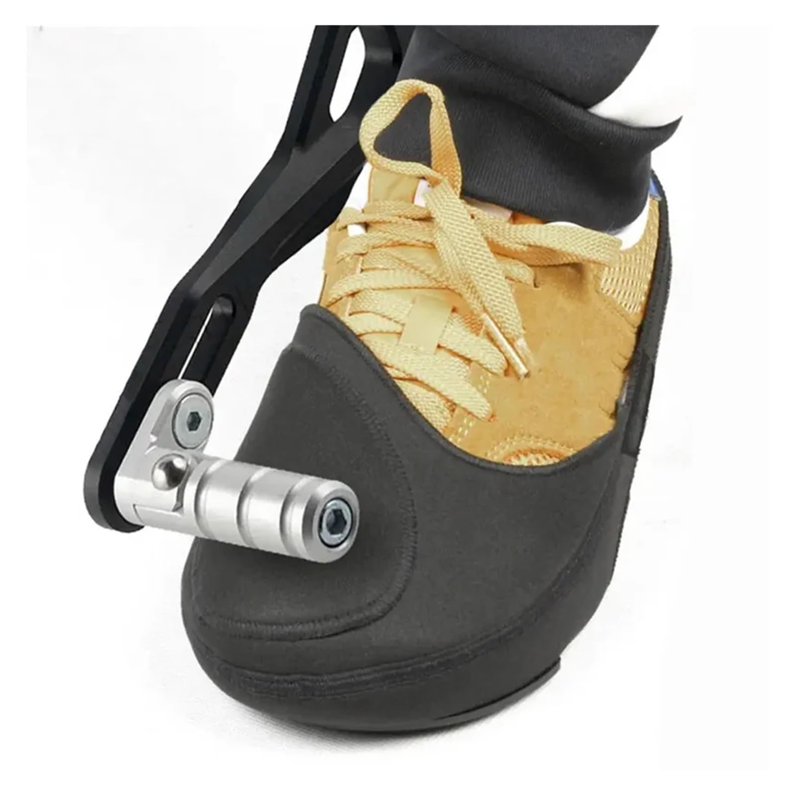 Lot de 4 protections de chaussures de moto - Antidérapantes, imperméables et résistantes aux taches