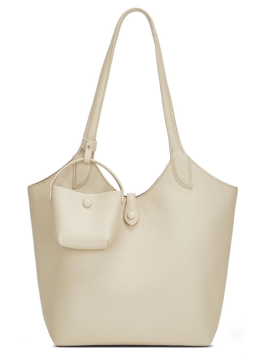 Sac à main en cuir synthétique de qualité supérieure avec textures rétro raffinées - 8