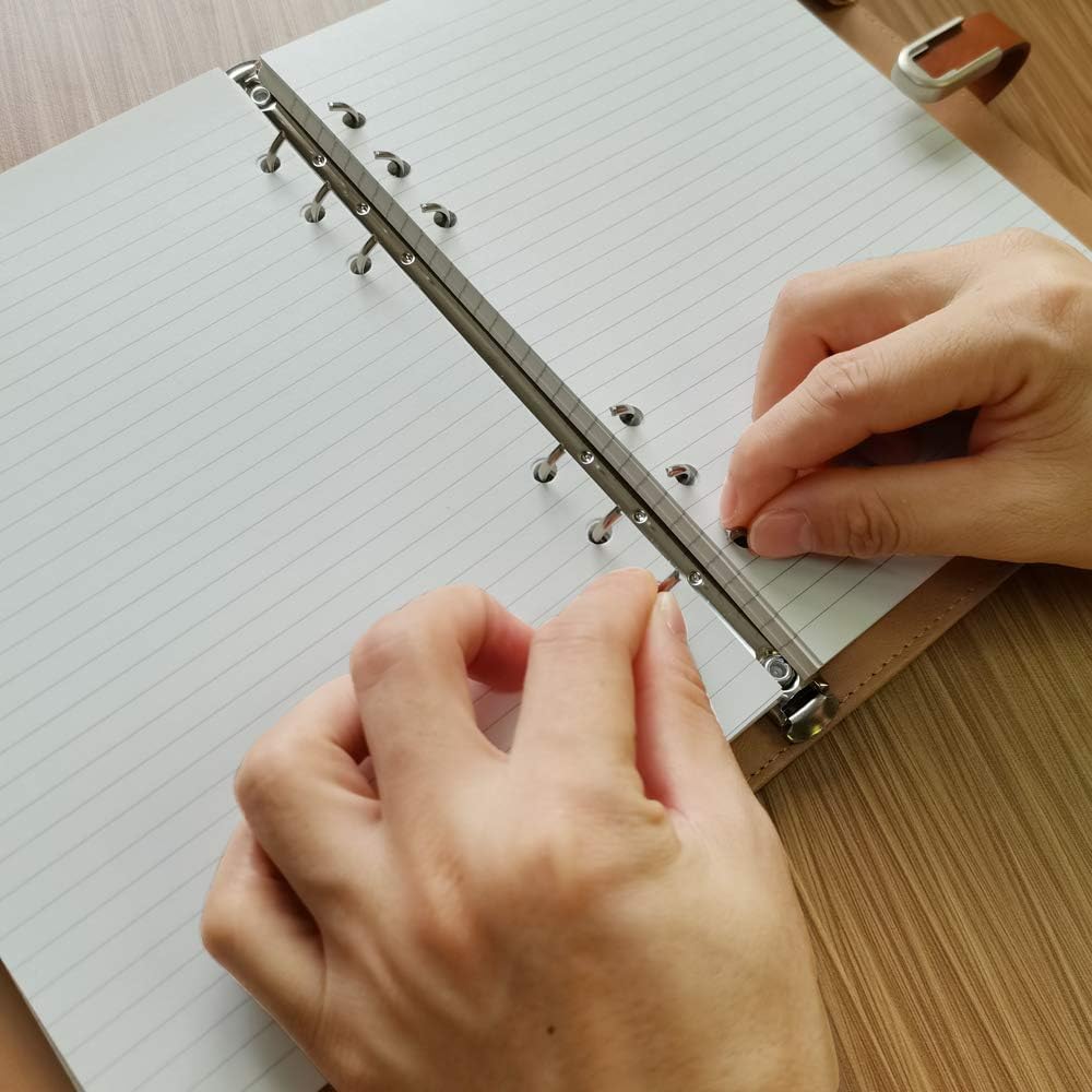 Filofax recharge papier ligné A5 500 feuilles 100 g/m² 14x21 cm perforé 6 trous