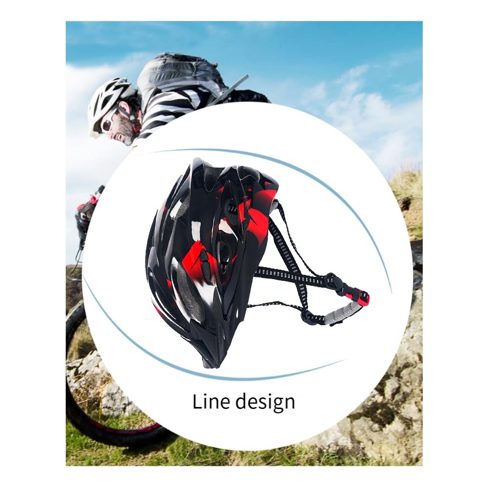 Begchy Fahrradhelm für Erwachsene, Leichtes Microshell, Herren und Damen, Passformanpassung, Empfohlene Passform 57-63 cm, für Radfahren, Blau Sport & Freizeit