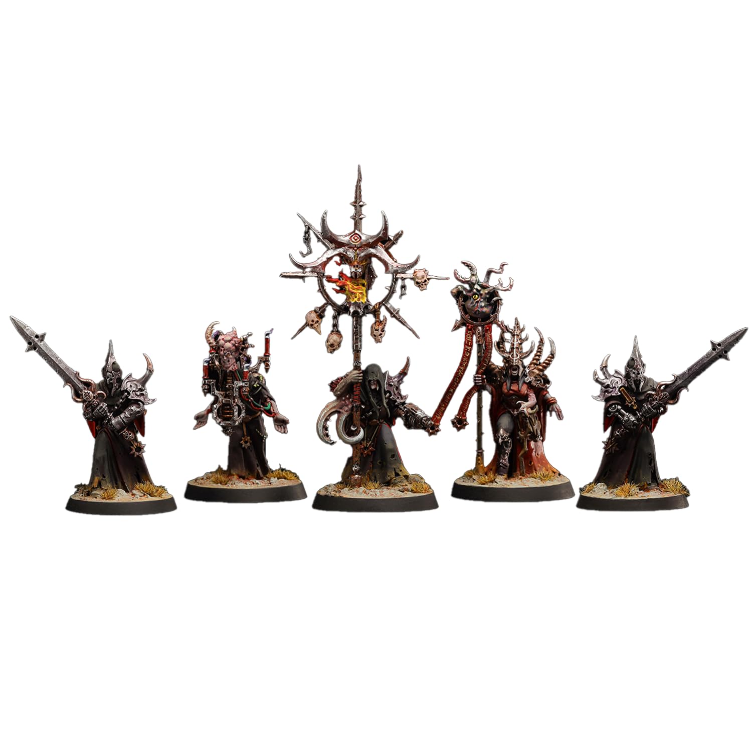 Games Workshop Chaos Space Marines Dark Commune - Warhammer 40K Tabletop Miniatures