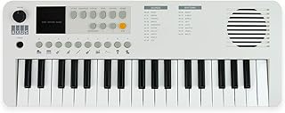 Sponsored You’re seeing this ad based on the product’s relevance to your search query.Learn more about this advertisement Axus Portable 37 Mini Keyboard in Arctic White - Funny Electric Piano for Beginners, USB C or Battery Operated