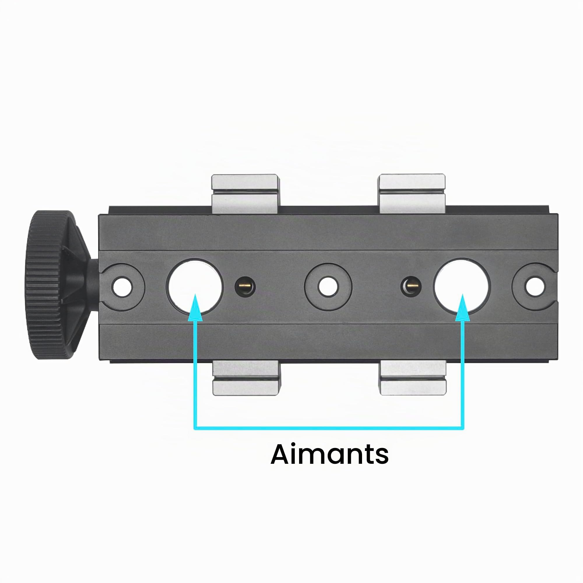 AM ARROWMAX Mini étau à double extrémité – Fabriqué en alliage d'aluminium de qualité aérospatiale et usiné CNC de précision, améliore la précision et la stabilité pour les travaux manuels