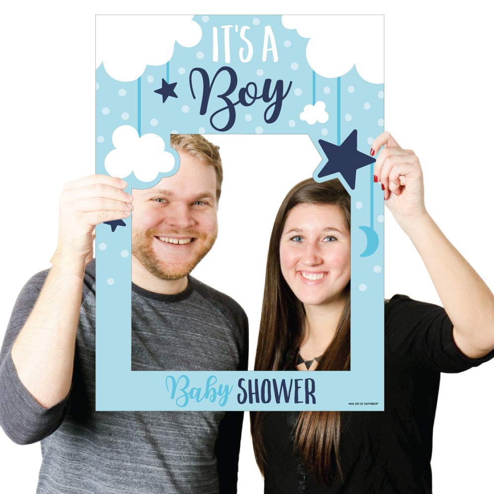 Big Dot Of Happiness Baby Shower Advice Cards - Blue Bottle Design, Set Of 20 For Baby Boy Showers - View #8