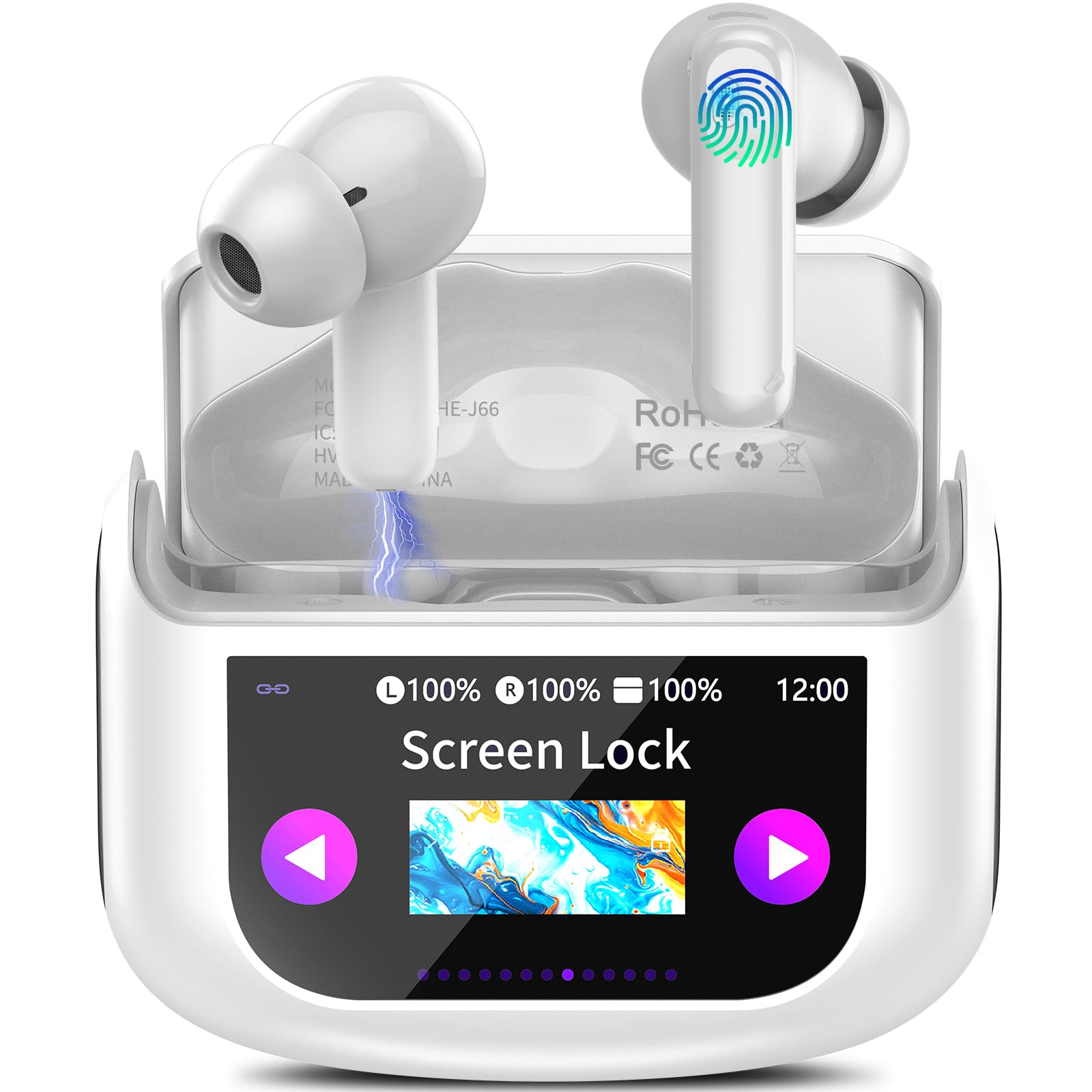 KI Übersetzer Kopfhörer, 3-in-1 Echtzeit Sprachübersetzer Kopfhörer 164 Sprachen mit ANC Mic & App, Bluetooth 5.4 Kopfhörer Übersetzer mit 7 Modi, 48H Übersetzer Ohrhörer für Lernen/Reisen/Business