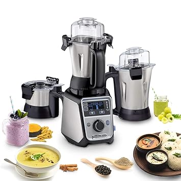 Hamilton Beach Professional Juicer Mixer Grinder 58770-IN, 1400 Watt Rated Motor, Triple Overload Protect