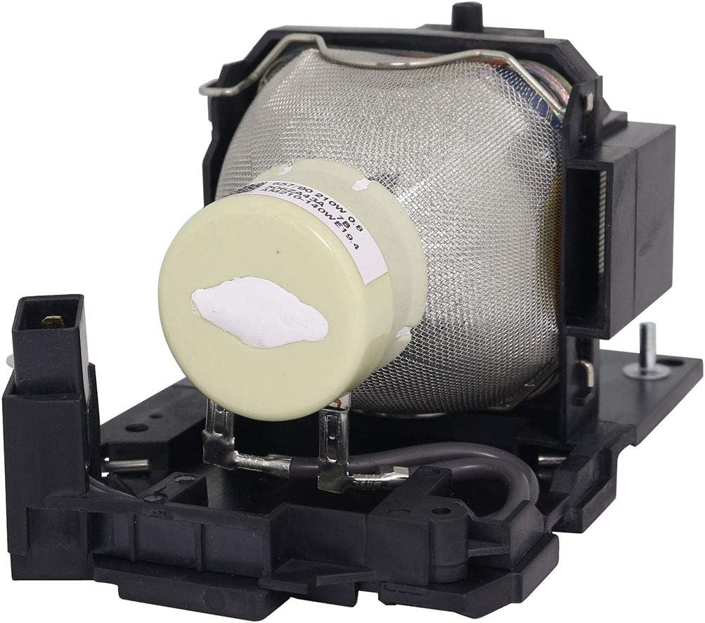 Jaspertronics™ Original DT01181 Lamp & Housing for Hitachi Projectors - Fits 456-8104, BZ-1, CP-A220N, CP-A222WN, CP-A302WN, CP-AW250N, CP-AW2519N, CP-AW252WN - 1 Unit Per Pack with 1 Year Warranty