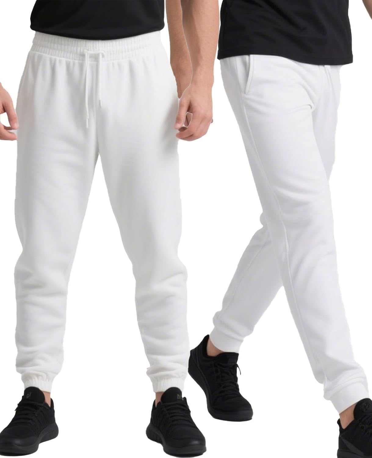 Men's Sweatpants Workout Joggers Gym Pants for Men Casual Lounge Track Pants with Pockets - Image 5