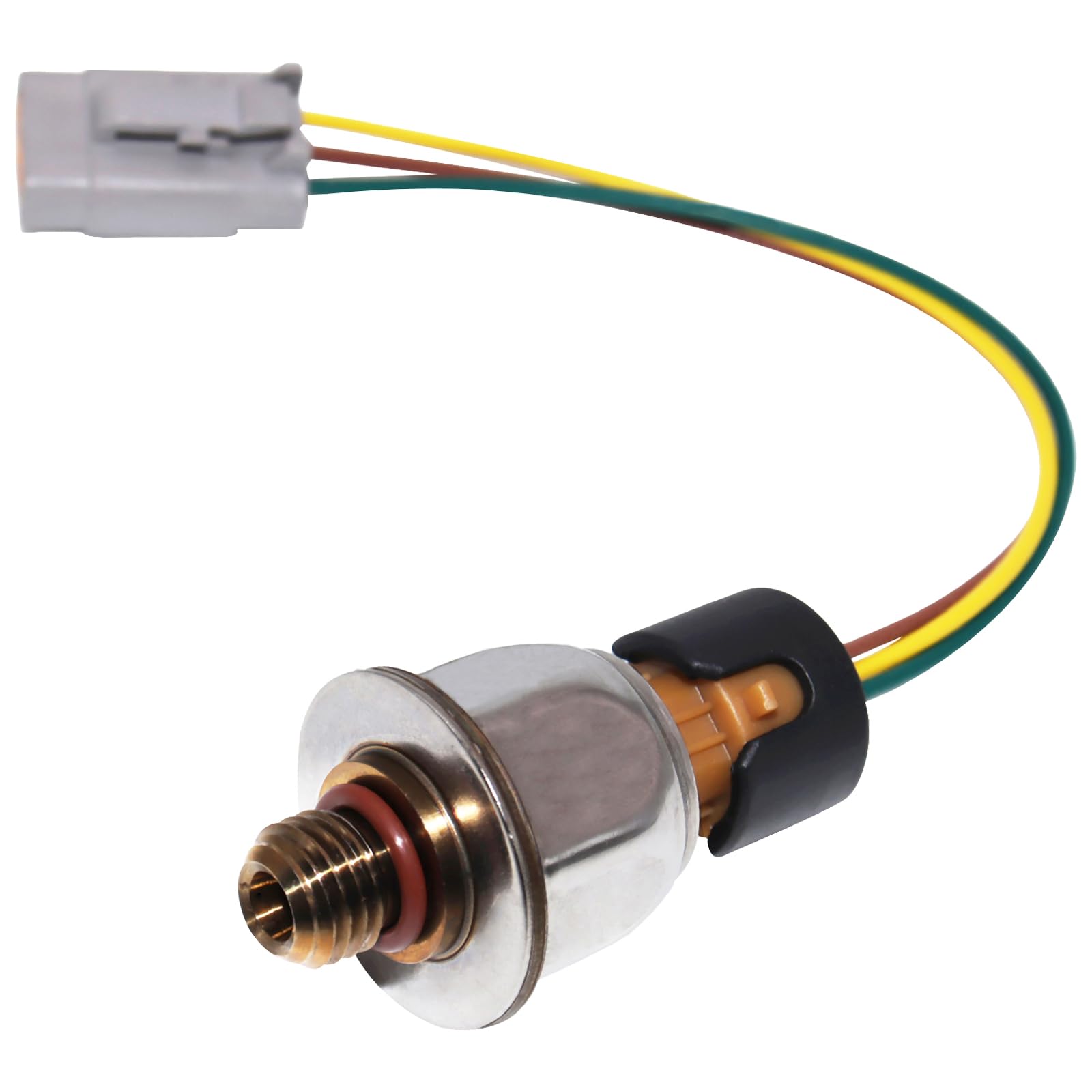 KEJSTED Fuel Injection Pressure Sensor ICP Sensor 1845536C91 3PP6-8 Oil Pressure Sensor Compatible with International Navistar Maxxforce DT466E DT570