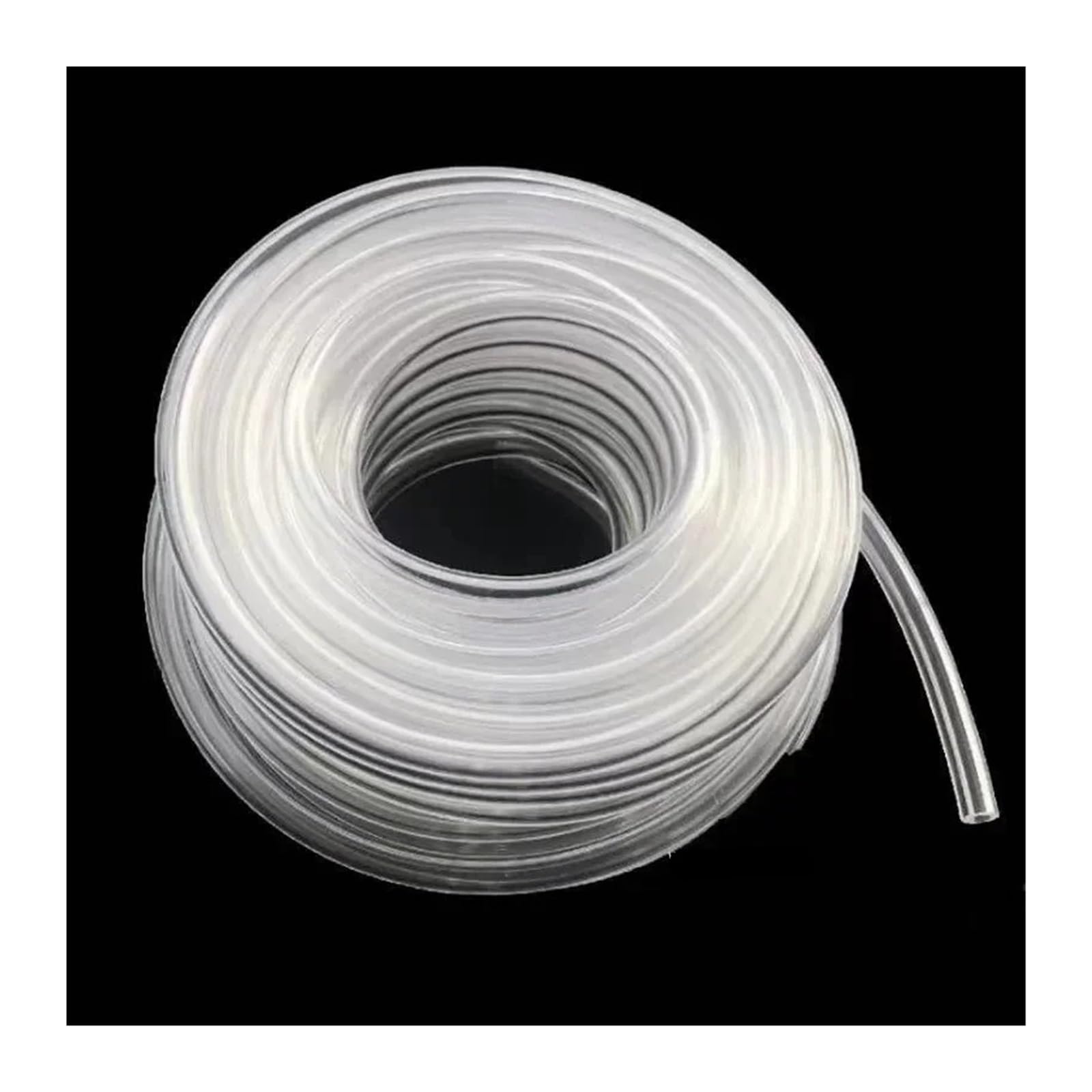 Manguera de PVC, Transparente, de Grado alimenticio, de Goma, for acuarios, Bombas y mangueras.(8 Meter,10mm X 12mm)