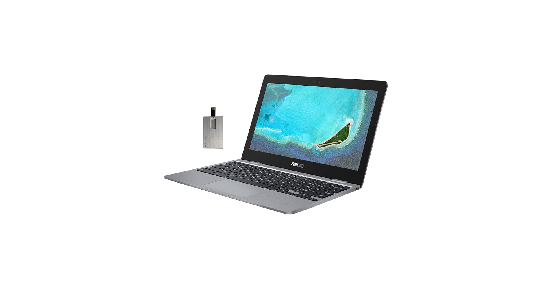 ASUS Chromebook 11.6インチ グレー Amazon.com: ASUS Chromebook 11.6