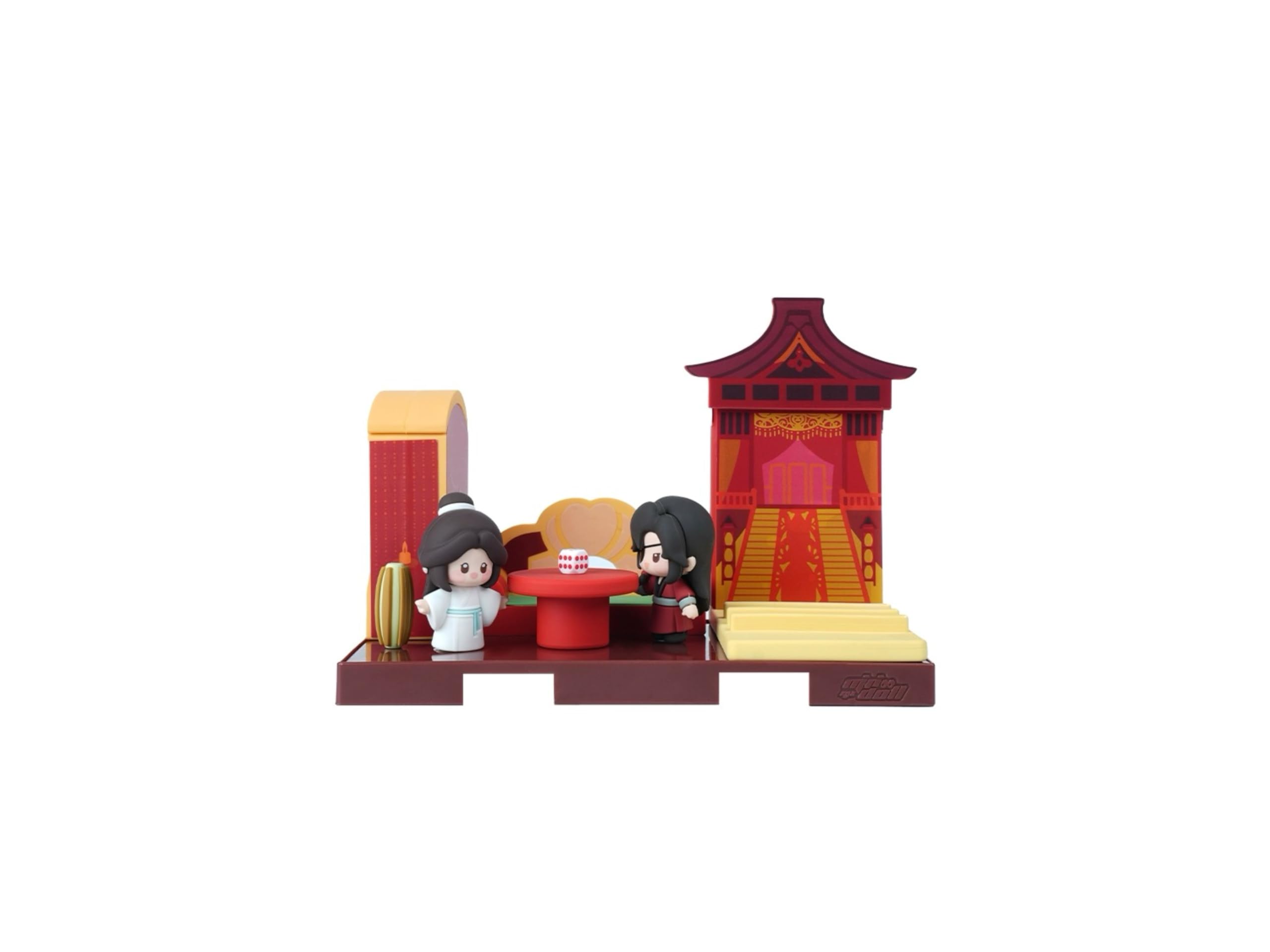 - THE UNTAMED Heaven Officials Blessing Desktop Storage，Decoration，Tian Guan Ci Fu Desktop Decoration Animation Peripheral Products Hua Cheng&XIE LIAN（JI LE FANG）