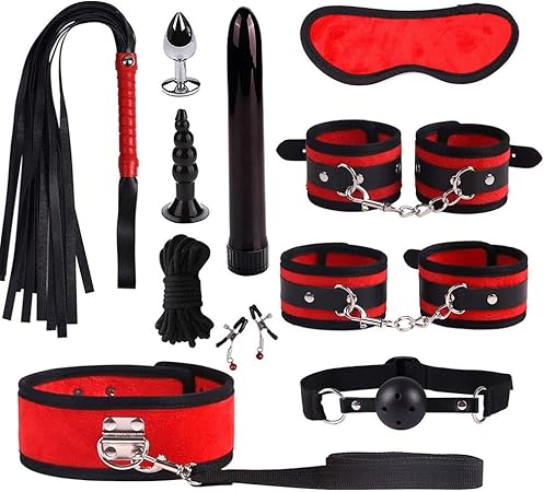 YGZ 11 Kit de Piezas de sujeción de Cuero Bondage Set ...