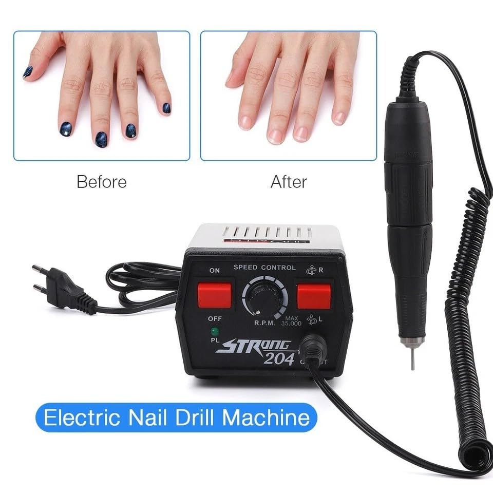 Lima eléctrica para uñas 65W 35000RPM miniatura 7