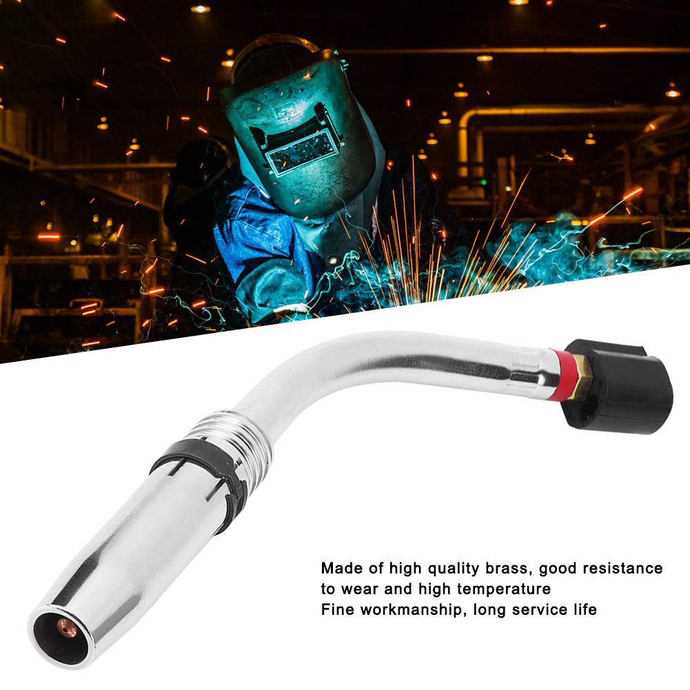 2x Schweißbrenner Schwanenhals - Luftgekühlte Kontaktspitze Für MIG Schweißgeräte