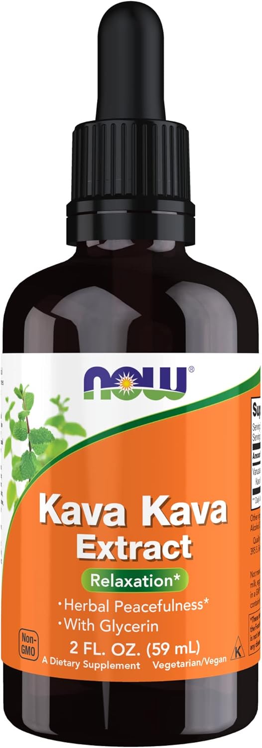 NOW Kava Kava Extract Liquid,2Ounce Amazon.ca Health & Personal Care