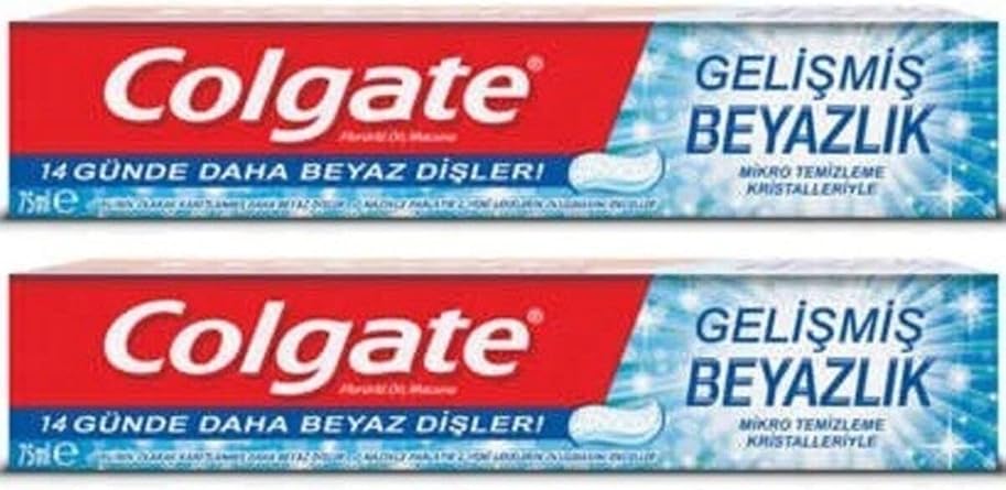 COLGATE Advanced Whiteness Toothpaste 75 Ml 2 Pieces