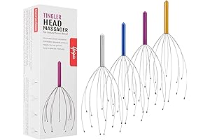 4-Pack Scalp Massagers: Ultimate Relaxation and Hair Stimulation
