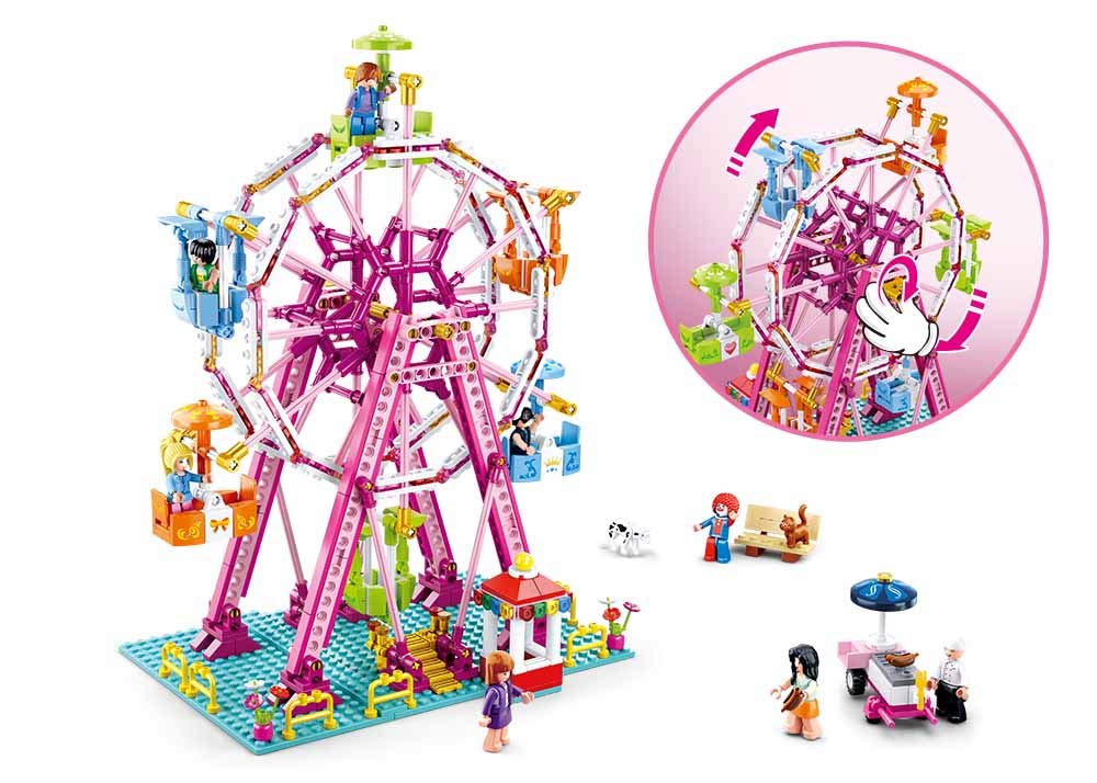 Sluban Girls Dream-Sky Wheel (789PCS)
