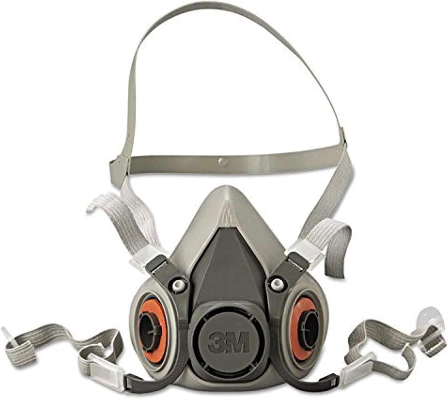 3M Safety 142-6200 6000 Series Reusable Half Face Mask Respirator - Medium