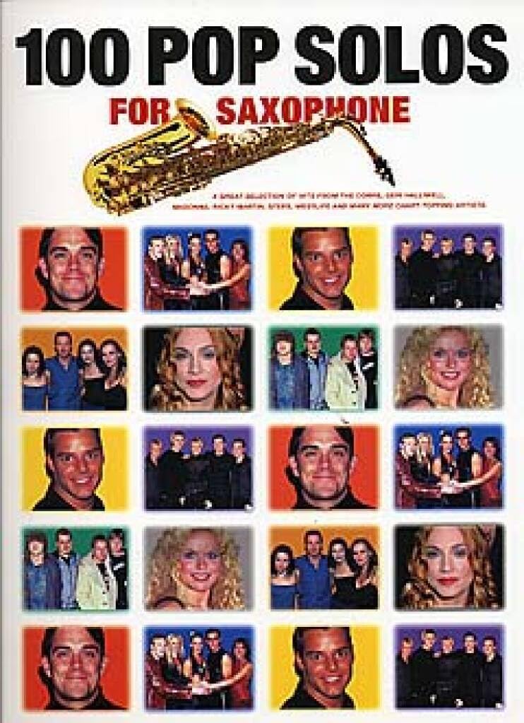 100 Pop Solos For Saxophone - 9780711982055