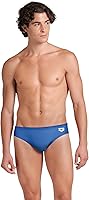 Arena Men's Dynamo Swim Briefs - Waterfeel Eco Fabric, Chlorine Resistant, UPF 50+ UV Protection Swimwear