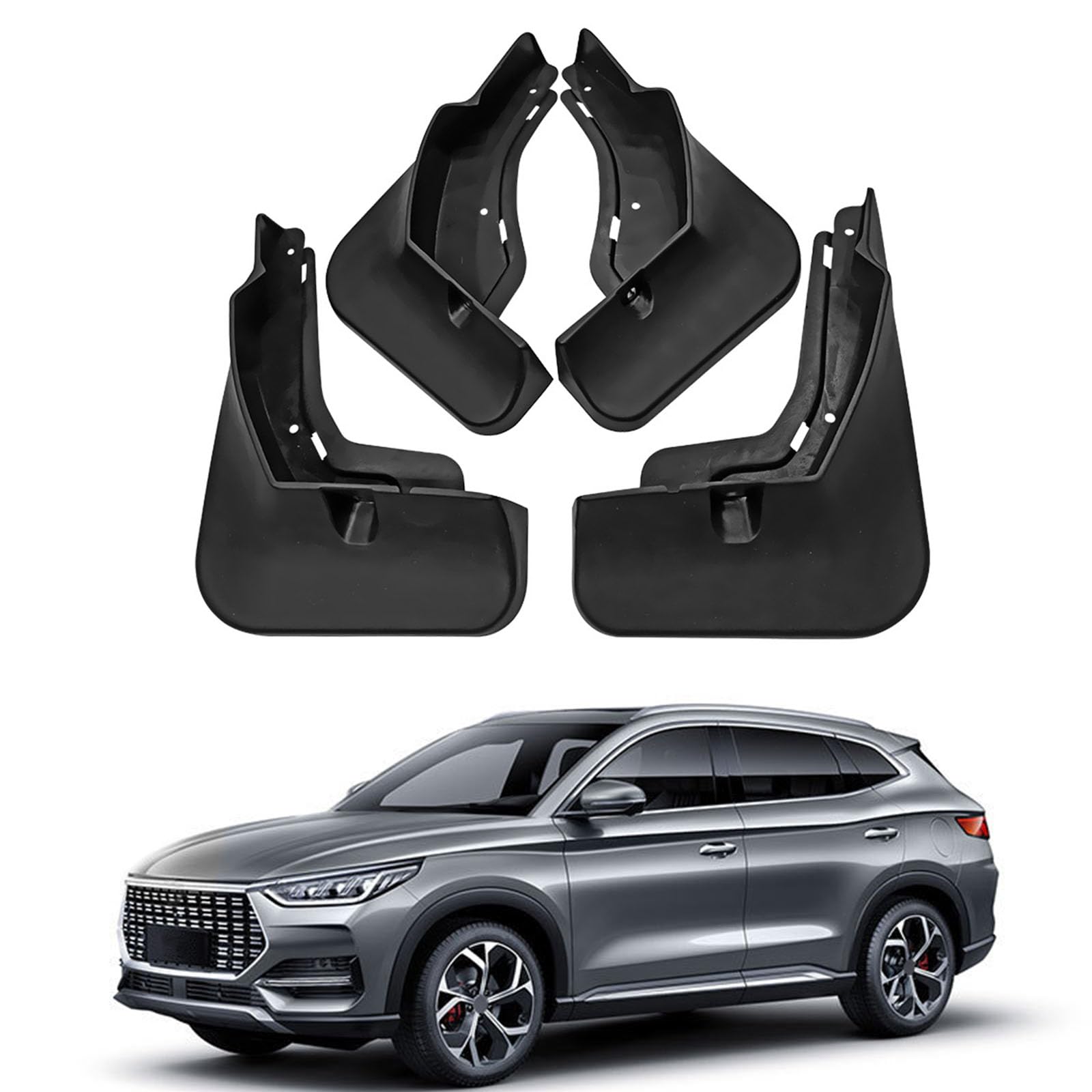 JGQFB Car Mudguards,Compatible with BYD Song PLUS 2020-2022,Auto Parts