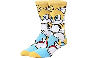 Sonic the Hedgehog Tails Crew Socks