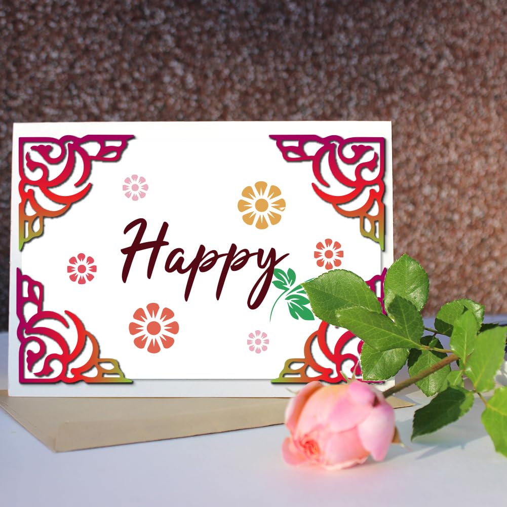 Fustelle in metallo a forma di foglie di rosa, fustelle fai da te, fustelle in metallo, per scrapbooking, biglietti, artigianato, goffratura, carta, strumenti creativi, argento