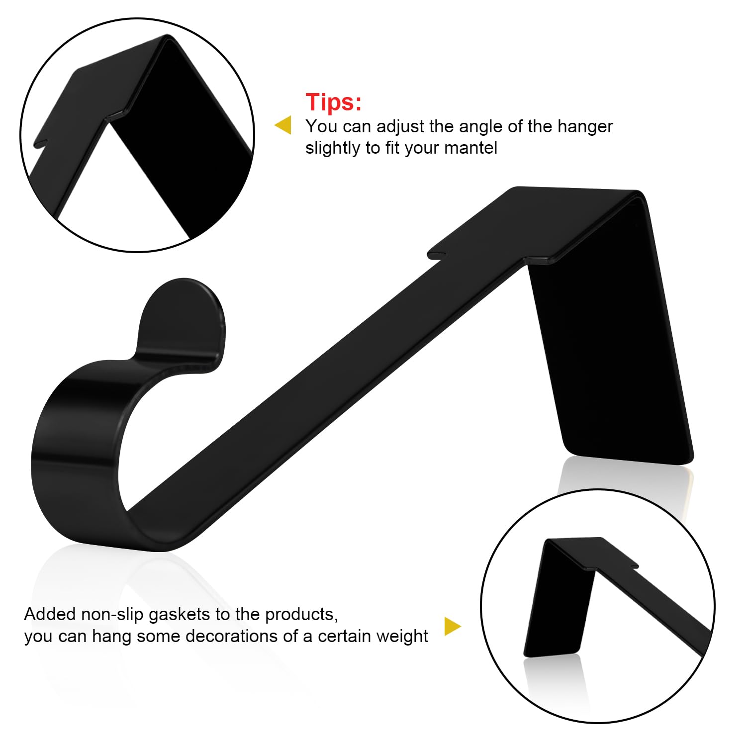 6 Stuks Kerst Kous Houders Voor - Verstelbare Open Haard Kous Hangers Kerst Sok Ga
