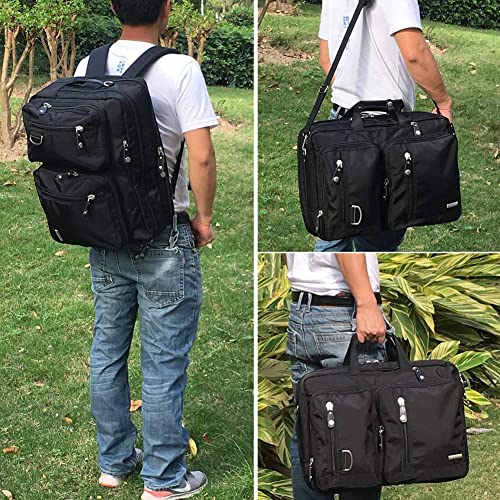 18.4 Inches Laptop Bag Multi-function Briefcase Backpack with Handle and Shoulder Strap Fits Up To 19 Inch Laptops Notebook Computer2