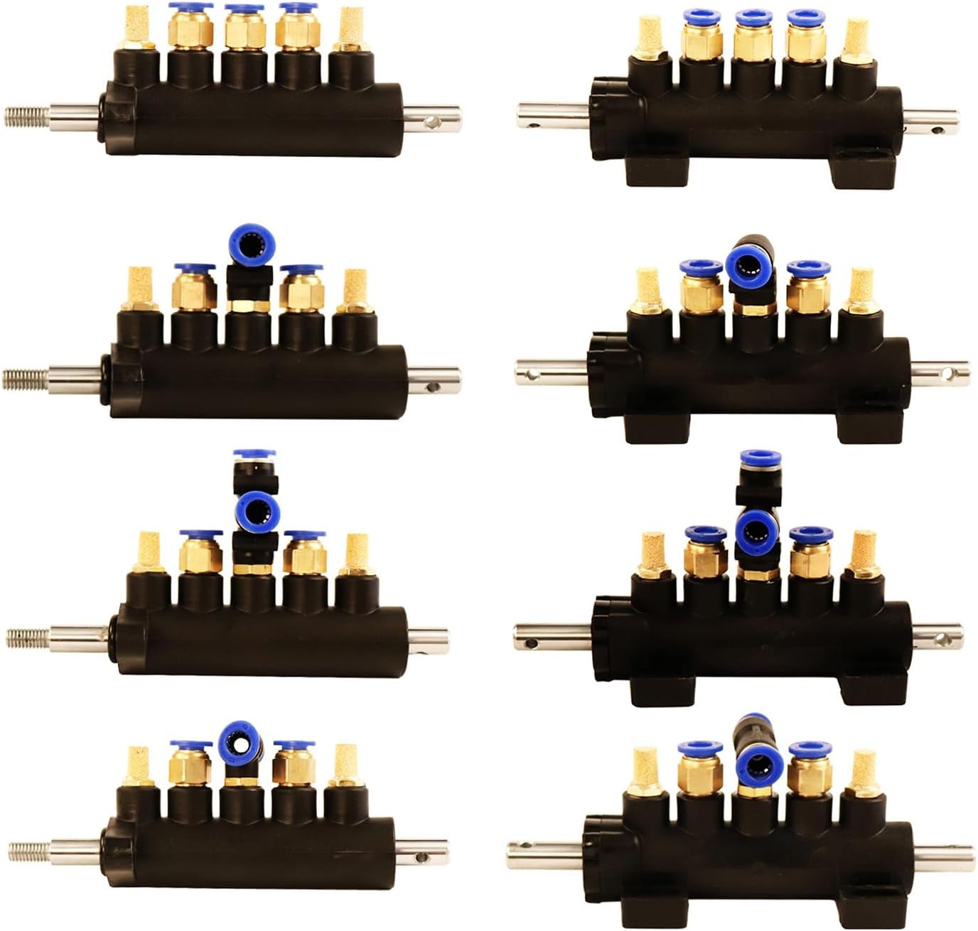 Wheel Air Control Five Way Valves Foot Pedal Cylinders Controlling Valves Switches Fit for Tire Changer Machine