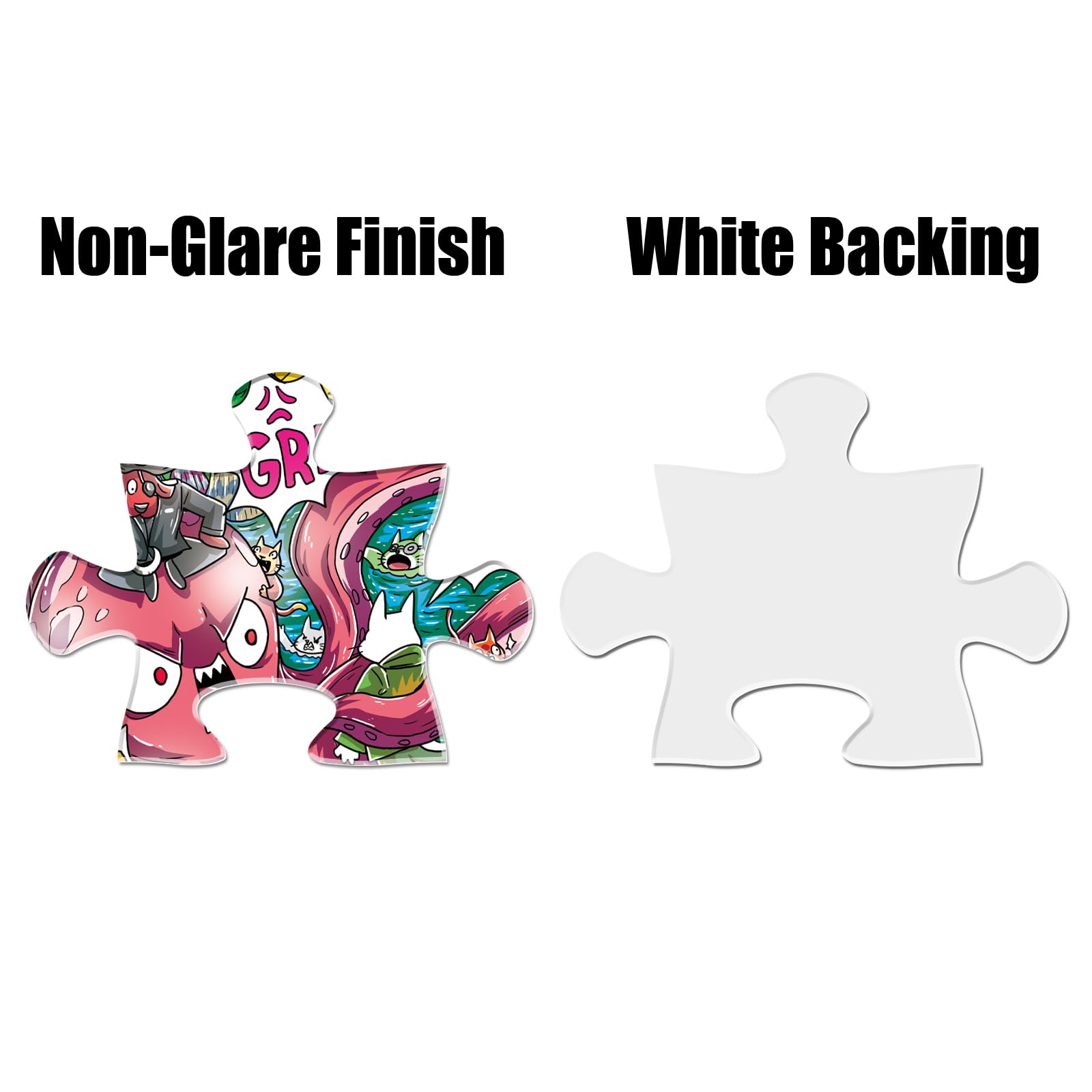 Antelope - 1000 Piece Puzzle for Adults, Catndyland Jigsaw Puzzles 1000 Pieces, High Resolution, Matte Finish, Smooth Edging, No Dust Creative Artistic Puzzle