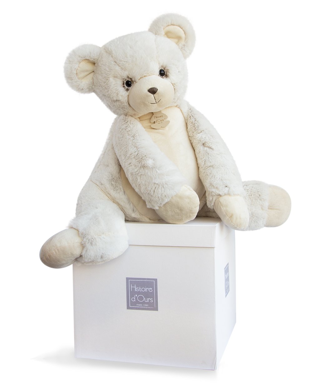 Histoire d'Ours I Softy - Peluche orso, colore: Écru, 25 cm