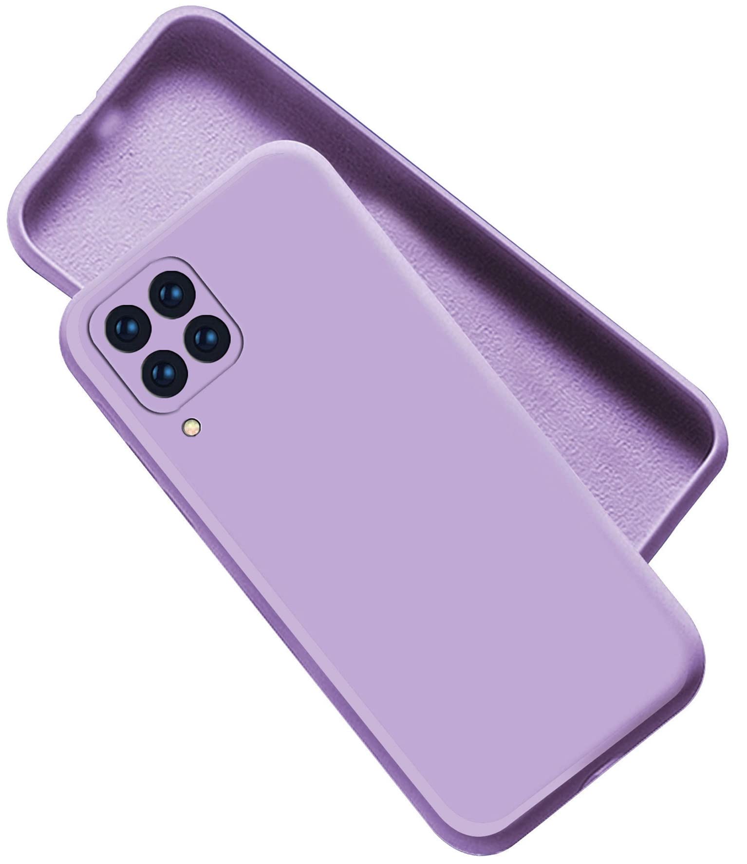 A rtistque Liquid TPU Back Cover for Samsung M33 5G Back Cover | Silicone Matte Shockproof Flexible with Camera Protection Soft Back Cover Case for Samsung Galaxy M33 5G - Purple (B0BGS7SQX3) Amazon Price History, Amazon Price Tracker
